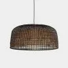 Ay Illuminate Hanglamp Doppio Grid Dark Bamboe ø80cm