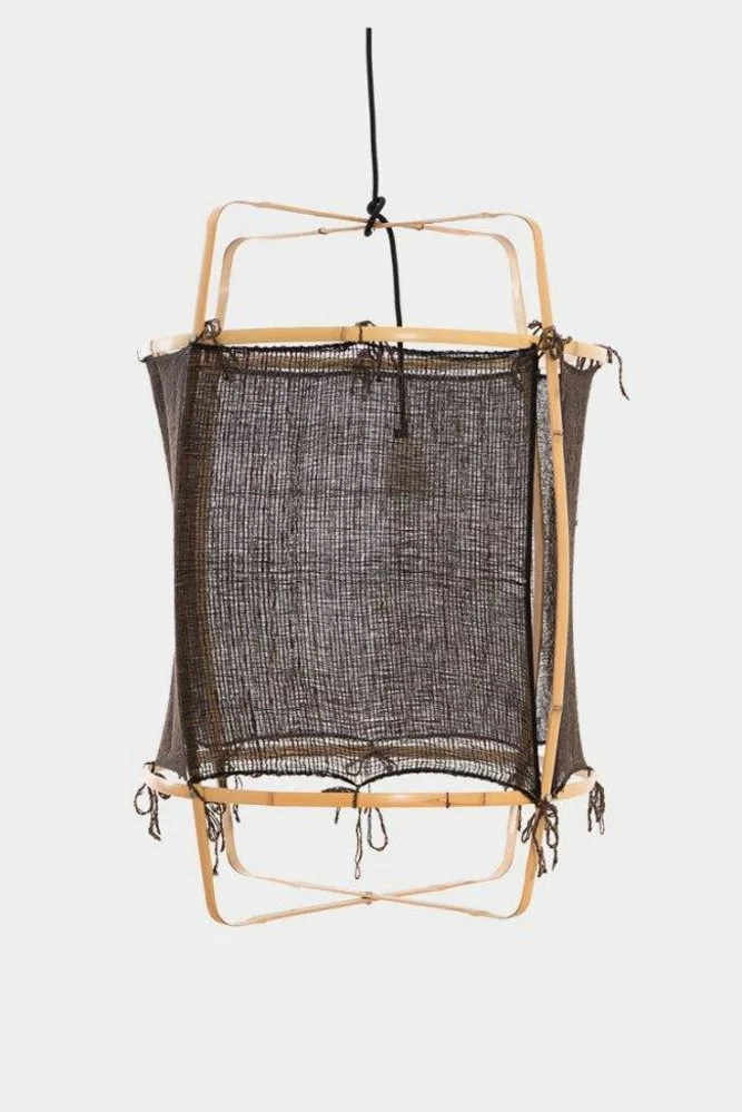 Ay Illuminate Hanglamp Z2 Bamboe Blond Zwart Cashmere ø67x100cm 1 Ay Illuminate Hanglamp Z2 Bamboe Blond Zwart Cashmere ø67x100cm