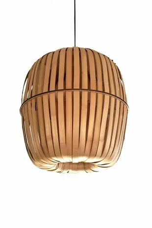 Ay Illuminate Kiwi Hanglamp Bamboe - Large 2 Ay Illuminate Kiwi Hanglamp Bamboe - Large - Afbeelding 2