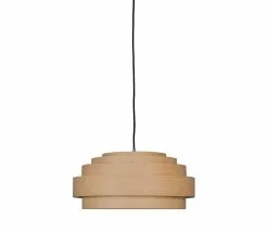 Ay Illuminate Thin Wood Hanglamp - Medium