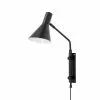 Bloomingville Edil Wandlamp - Zwart