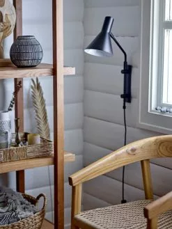 Bloomingville Edil Wandlamp - Zwart 7 Bloomingville Edil Wandlamp - Zwart -LAMPEN Winkel bloomingville edil wandlamp zwart 3