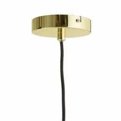 Bloomingville Hanglamp Gold Finish Glas -LAMPEN Winkel bloomingville hanglamp gold finish glas 3