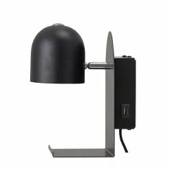 Bloomingville Wandlamp LED Metaal - Zwart -LAMPEN Winkel bloomingville wandlamp led metaal zwart 2