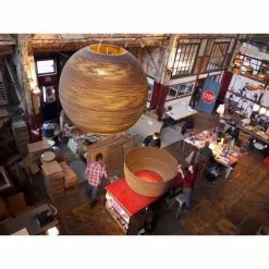 Graypants Arcturus Hanglamp Bruin Karton Ø163x163cm -LAMPEN Winkel graypants arcturus hanglamp bruin karton 163x163cm 3