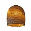Graypants Bell10 Hanglamp Bruin Karton Ø27x28cm