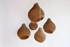 Graypants Hive15 Hanglamp Bruin Karton Ø38x46cm 5 Graypants Hive15 Hanglamp Bruin Karton Ø38x46cm -LAMPEN Winkel graypants hive15 hanglamp bruin karton 38x46cm 2