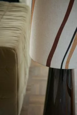 HKliving Cilinder Lampenkap Swirl XL - VLK2037 -LAMPEN Winkel hkliving cilinder lampenkap swirl xl vlk2037 5