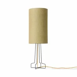 HKliving Cylinder Lampenkap Jute - Jade Groen -LAMPEN Winkel hkliving cylinder lampenkap jute jade groen 2