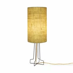 HKliving Cylinder Lampenkap Jute - Jade Groen -LAMPEN Winkel hkliving cylinder lampenkap jute jade groen 3