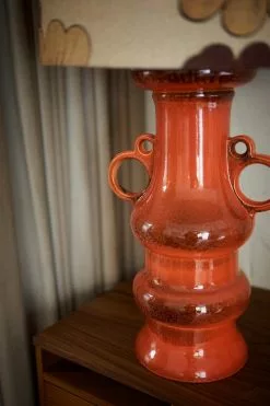 HKliving Grand Lampenvoet Oranje - VOL5113 -LAMPEN Winkel hkliving grand lampenvoet oranje vol5113 4