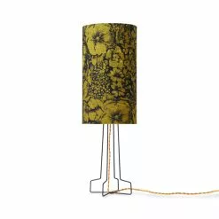 HKliving Printed Cylinder Lampenkap - Floral -LAMPEN Winkel hkliving printed cylinder lampenkap floral 1