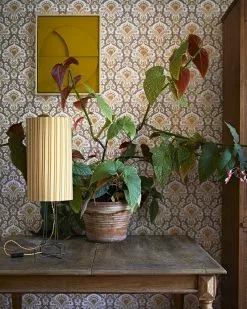 HKliving Printed Cylinder Lampenkap - Gestreept -LAMPEN Winkel hkliving printed cylinder lampenkap gestreept 5