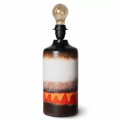 HKliving Retro Aardewerk Lampenvoet - VOL5105