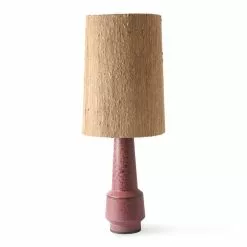 HKliving Retro Stone Lampenvoet - Paars -LAMPEN Winkel hkliving retro stone lampenvoet paars 3