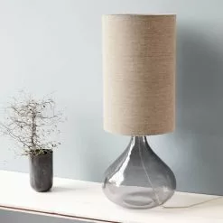 House Doctor Big Lamp Medium Grijs Glas -LAMPEN Winkel house doctor big lamp medium grijs glas 1