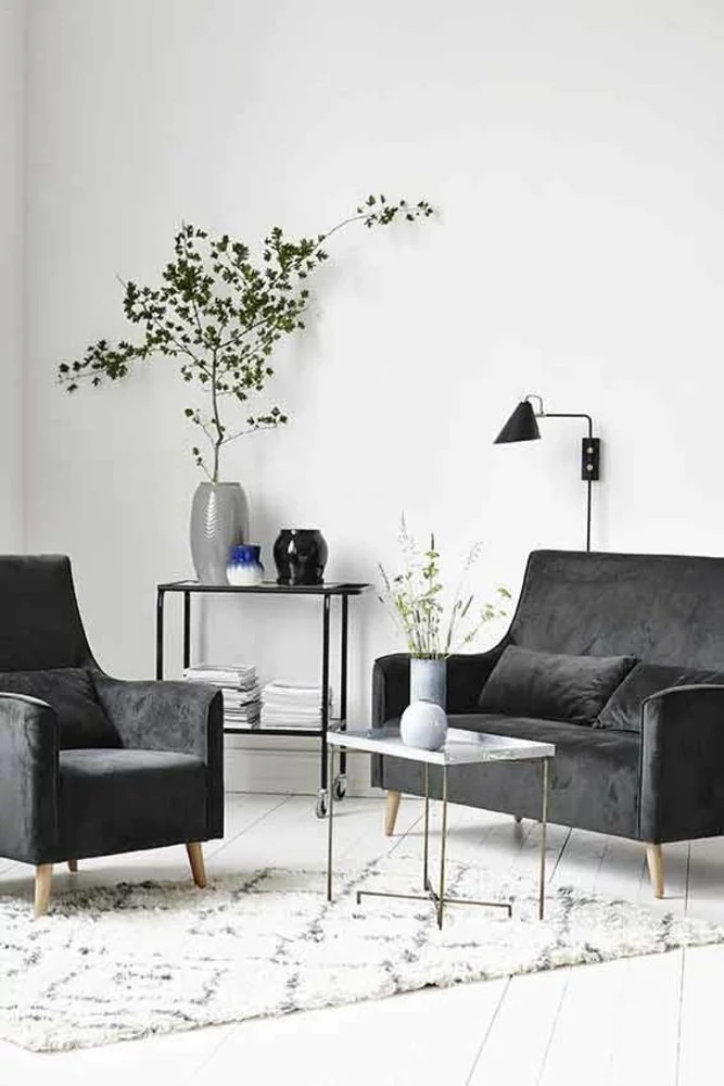 House Doctor Club Wandlamp Zwart Metaal Messing 2 House Doctor Club Wandlamp Zwart Metaal Messing - Afbeelding 2