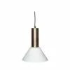 Hubsch Contrast Hanglamp Geborsteld Messing - 961611