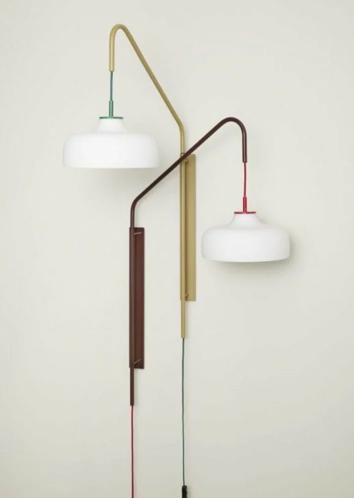 Hubsch Current Wandlamp Rood/bruin - 961617 3 Hubsch Current Wandlamp Rood/bruin - 961617 - Afbeelding 3