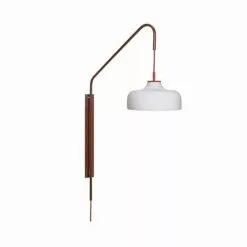 Hubsch Current Wandlamp Rood/bruin - 961617
