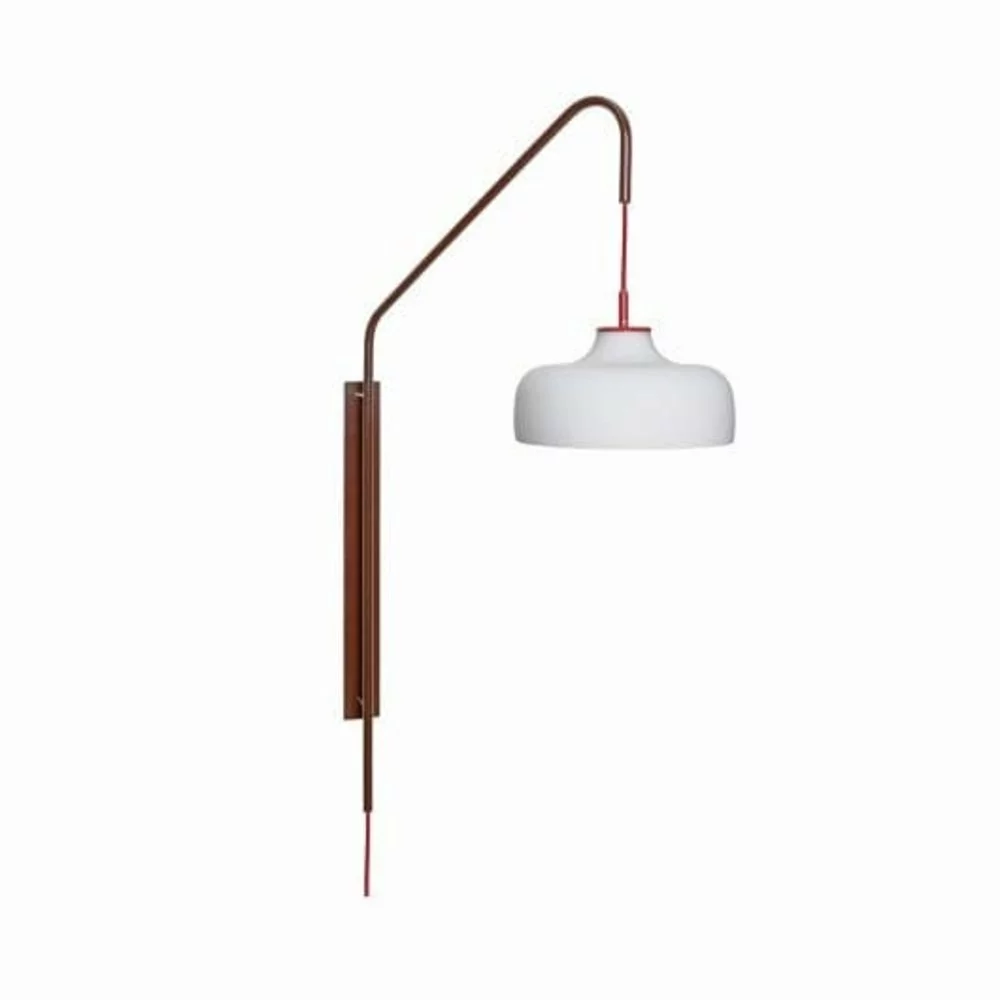Hubsch Current Wandlamp Rood/bruin - 961617 1 Hubsch Current Wandlamp Rood/bruin - 961617