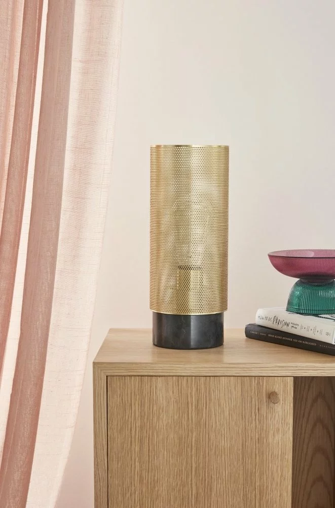 Hubsch Tafellamp - Messing/zwart 2 Hubsch Tafellamp - Messing/zwart - Afbeelding 2