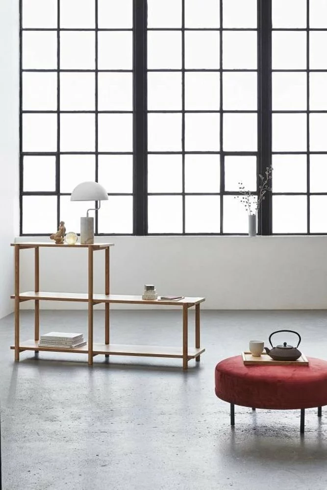 Hubsch Tafellamp Wit Marmer 2 Hubsch Tafellamp Wit Marmer - Afbeelding 2