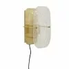 Hubsch Wandlamp Metaal/glas - Goud