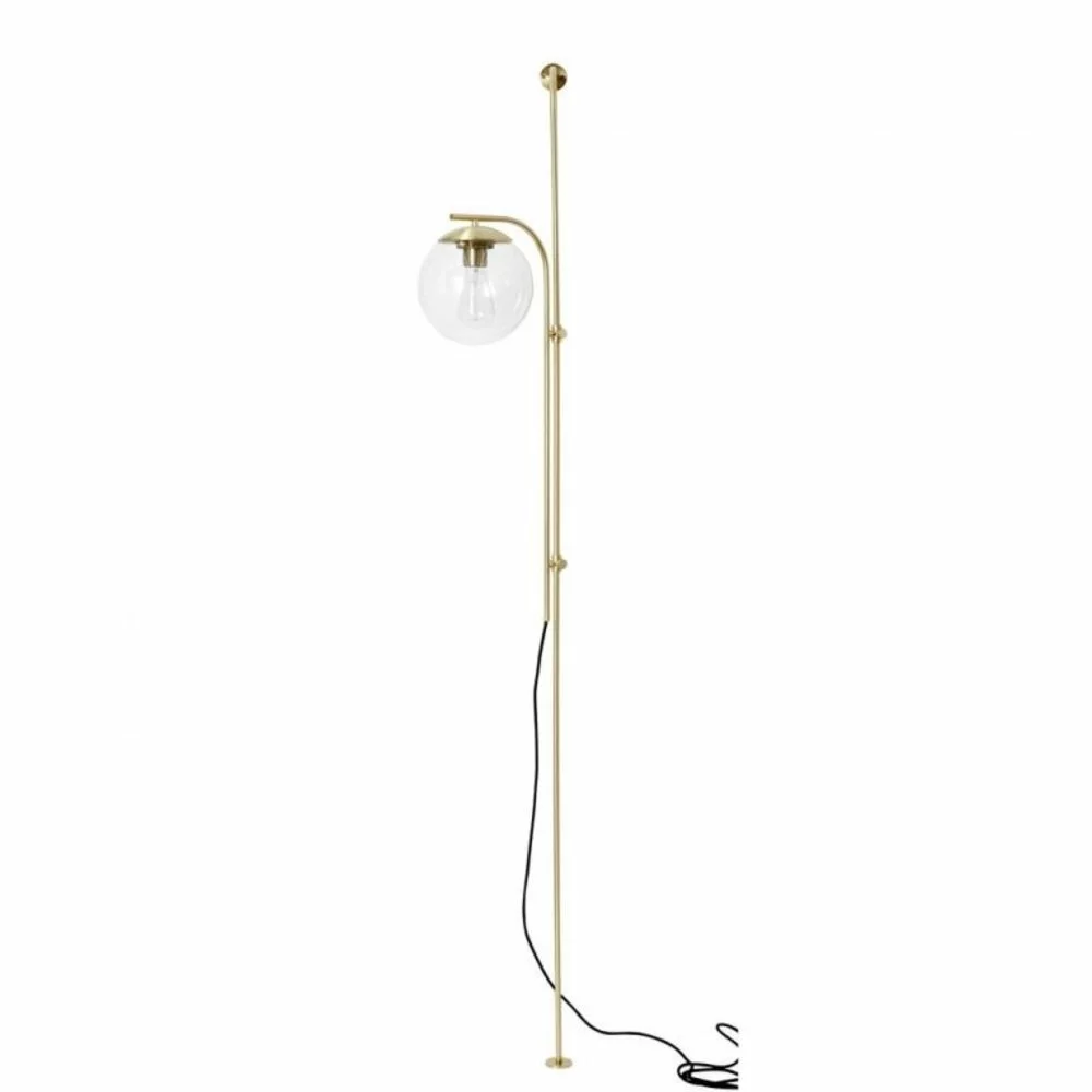 Hubsch Wandlamp Metaal/glas - Messing 1 Hubsch Wandlamp Metaal/glas - Messing
