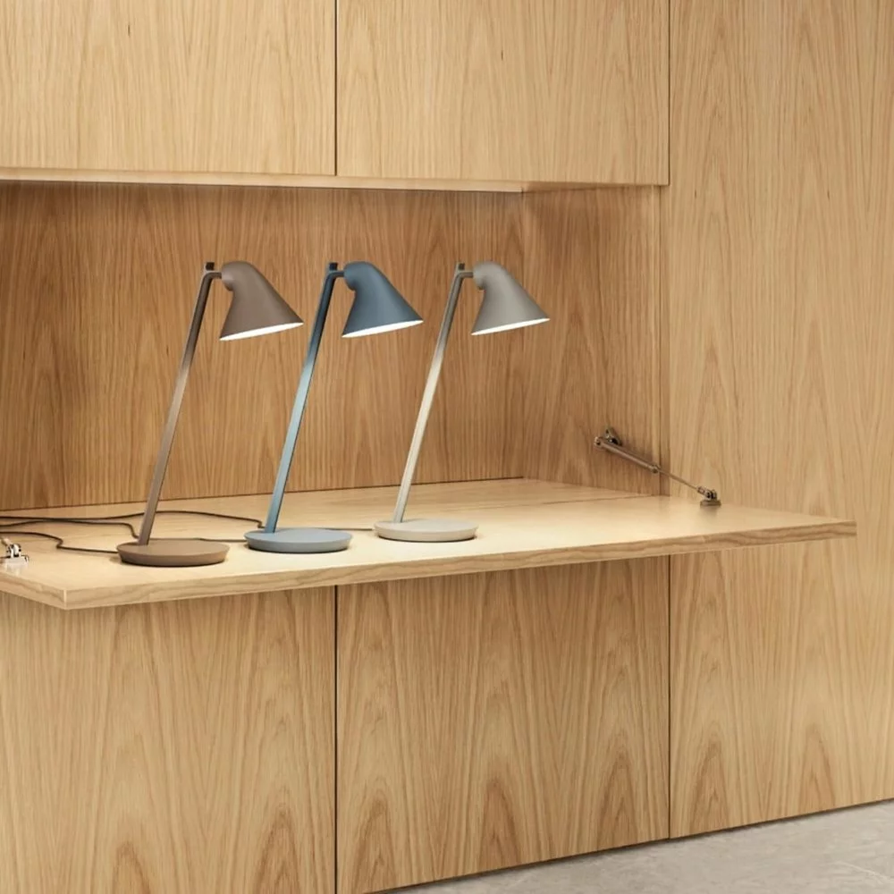 Louis Poulsen NJP Mini Tafellamp Petrolblauw - 5744168180 2 Louis Poulsen NJP Mini Tafellamp Petrolblauw - 5744168180 - Afbeelding 2