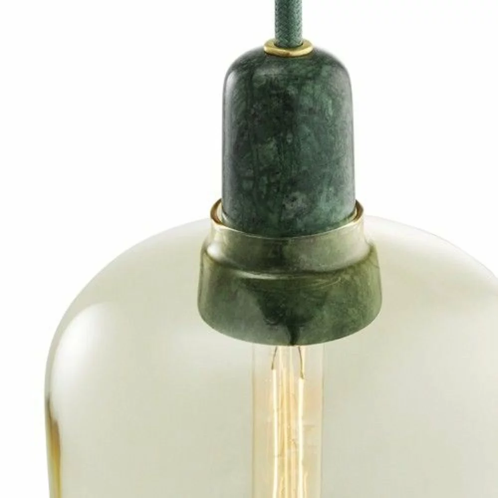 Normann Copenhagen AMP Small Hanglamp Goud Groen 2 Normann Copenhagen AMP Small Hanglamp Goud Groen - Afbeelding 2