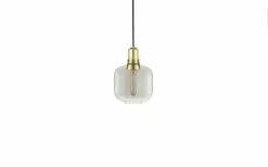 Normann Copenhagen AMP Small Hanglamp Grijs Messing