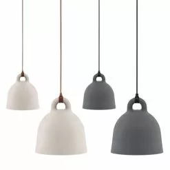 Normann Copenhagen Bell Medium Hanglamp Zand -LAMPEN Winkel normann copenhagen bell medium hanglamp zand 2