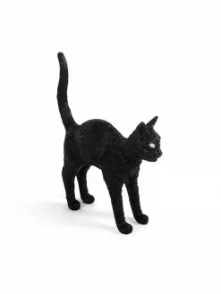 Seletti Jobby The Cat Lamp - Zwart