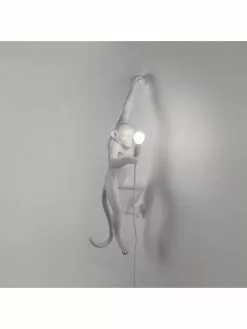 Seletti Monkey Lamp Hanging Left - Wit -LAMPEN Winkel seletti monkey lamp hanging left wit 5