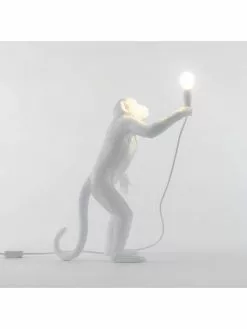 Seletti Monkey Lamp Standing - Wit -LAMPEN Winkel seletti monkey lamp standing wit 8