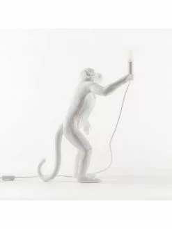 Seletti Monkey Lamp Standing - Wit -LAMPEN Winkel seletti monkey lamp standing wit 9