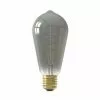 Calex LED-lamp E27 4W - Volglas Rustieklamp Titanium Dimbaar
