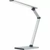 Hansa Bureaulamp Slim, LED-lamp, Zilver