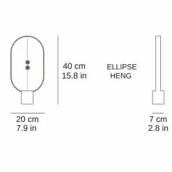 Allocacoc HENG Balance Lamp USB Elipse Licht Beuken -LAMPEN Winkel 1972536 893ceaa0