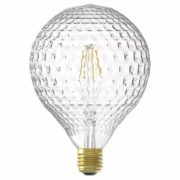 Calex LED-lamp E27 4W - Globelamp Ananas Helder Licht Dimbaar 1 Calex LED-lamp E27 4W - Globelamp Ananas Helder Licht Dimbaar