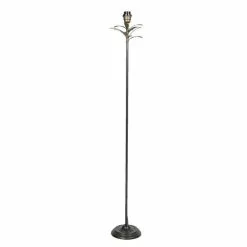 Clayre & Eef Vloerlamp 18x18x127 Cm Bruin Metaal Staande Lamp Bruin Staande Lamp