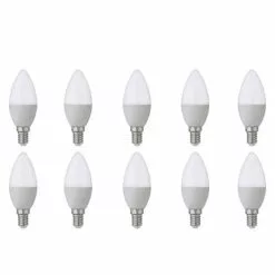 BES LED LED Lamp 10 Pack - E14 Fitting - 4W - Helder/Koud Wit 6400K