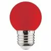 BES LED LED Lamp - Romba - Rood Gekleurd - E27 Fitting - 1W