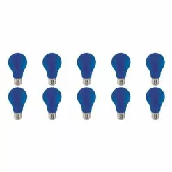 BES LED LED Lamp 10 Pack - Specta - Blauw Gekleurd - E27 Fitting - 3W