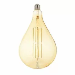 BES LED LED Lamp - Design - Torade - E27 Fitting - Amber - 8W - Warm Wit 2200K