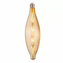 BES LED LED Lamp - Design - Elipo - E27 Fitting - Amber - 8W - Warm Wit 2200K