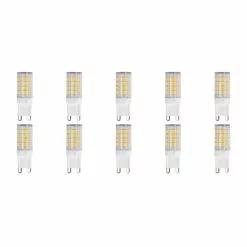 BES LED LED Lamp 10 Pack - Aigi - G9 Fitting - 3.5W - Helder/Koud Wit 6500K Vervangt 30W