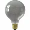 CALEX - LED Lamp - Globe - Filament G95 - E27 Fitting - Dimbaar - 4W - Warm Wit 2100K - Titanium