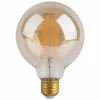 BES LED LED Lamp - Facto - Filament Rustiek Globe - E27 Fitting - 5W - Warm Wit 2700K